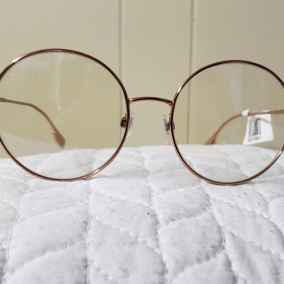 Burberry gold rose eyeglasses - Picture 1 of 5